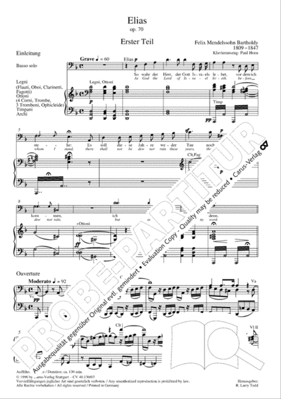 Elijah (Elias) Elijah (Elias) 4-Part scores gallery preview page 12