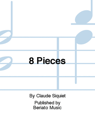 Book cover for 8 Pièces