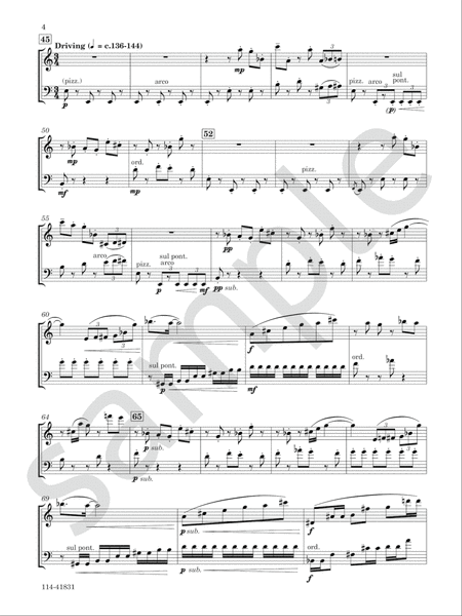 Desert Dusk Desert Dusk Chamber Music scores gallery preview page 5