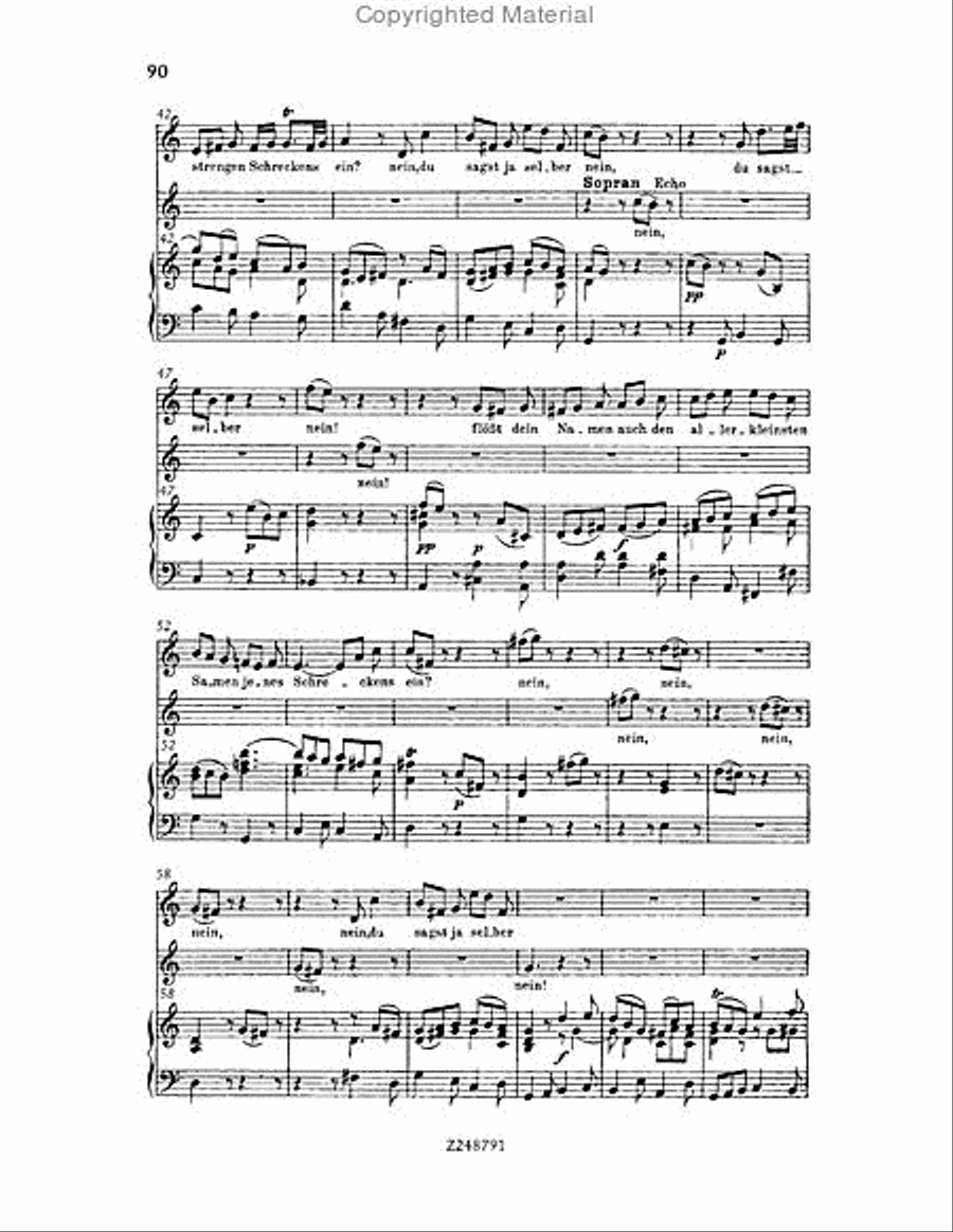 Christmas Oratorio, BWV 248 Choir scores gallery preview page 89