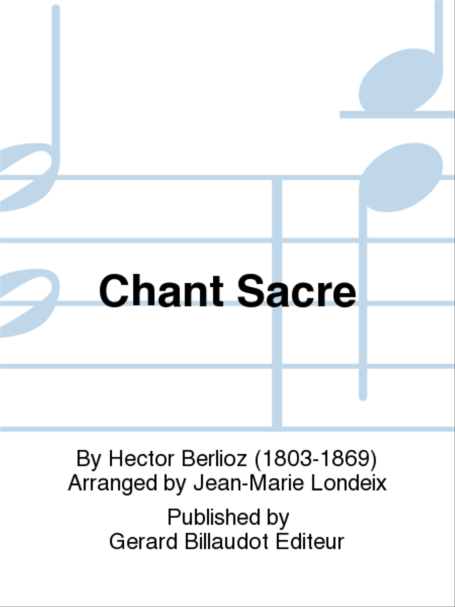 Chant Sacre Chamber Music scores gallery preview page 1