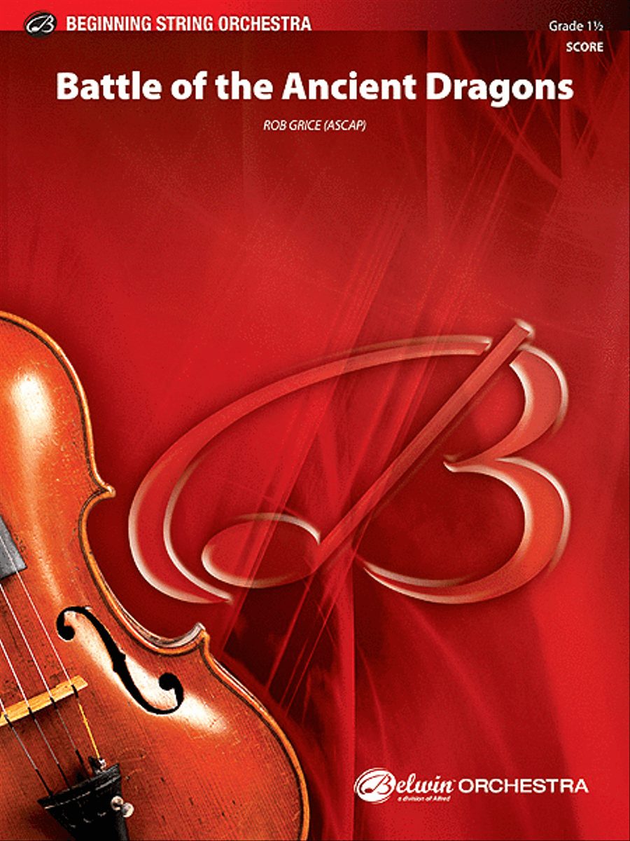 Battle of the Ancient Dragons String Orchestra scores gallery preview page 1
