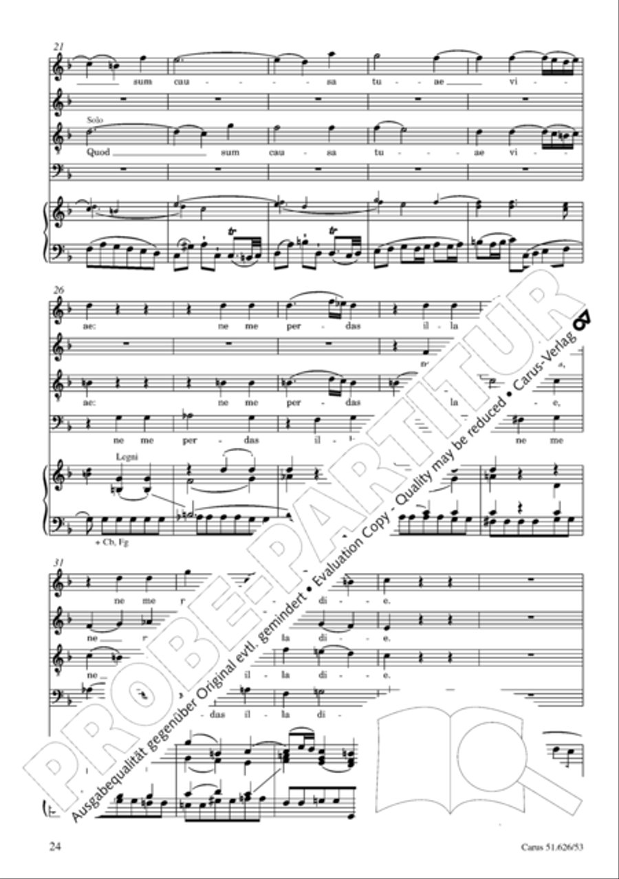 Requiem 4-Part scores gallery preview page 31
