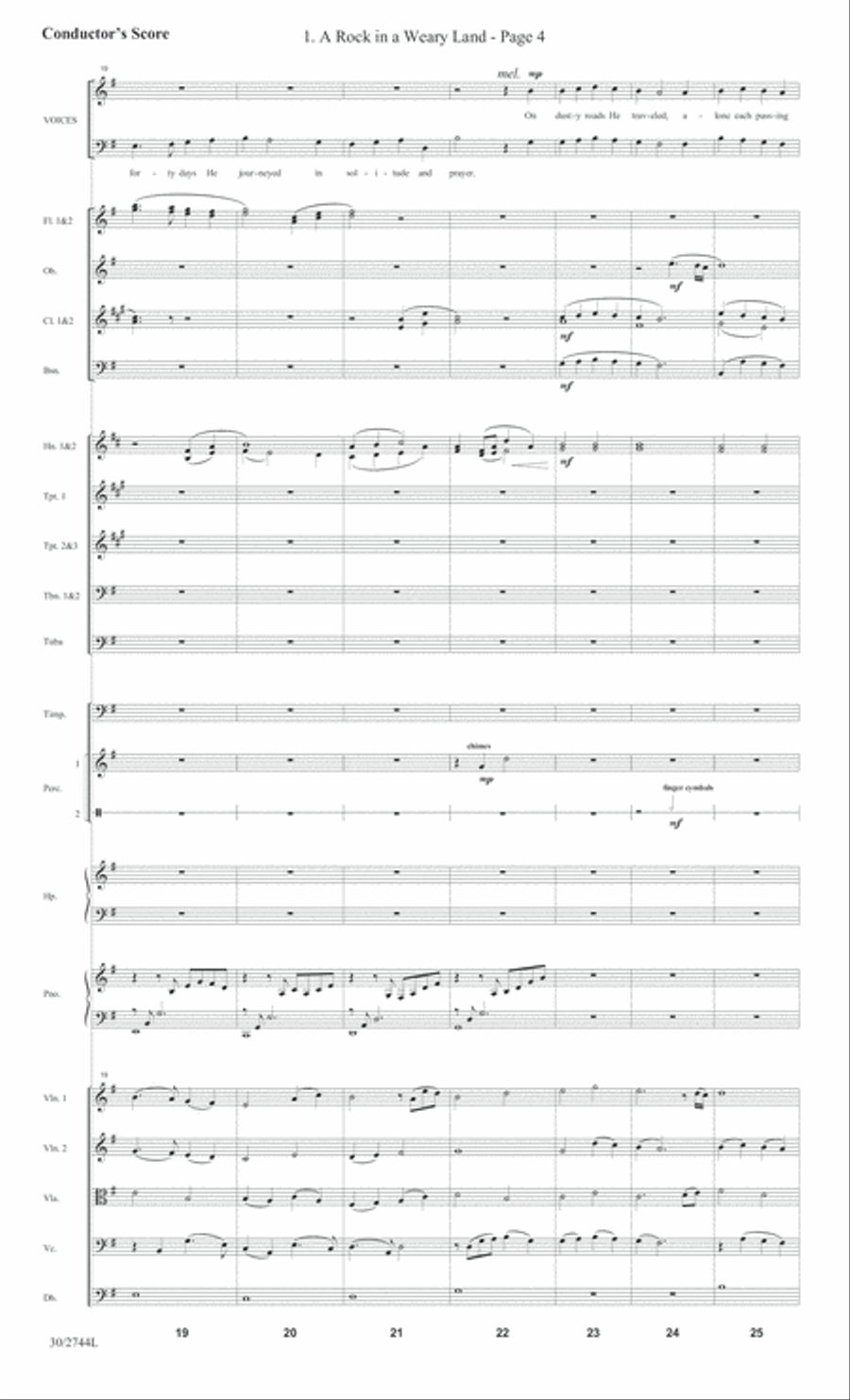 No Stone Could Hold Him - Full Score Choir scores gallery preview page 6
