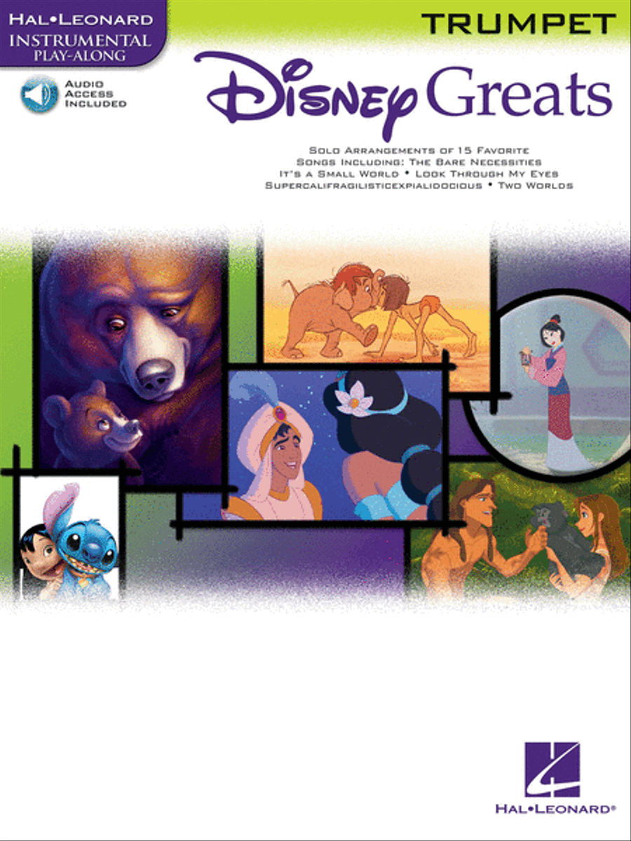 Disney Greats - Trumpet Trumpet Solo scores gallery preview page 1