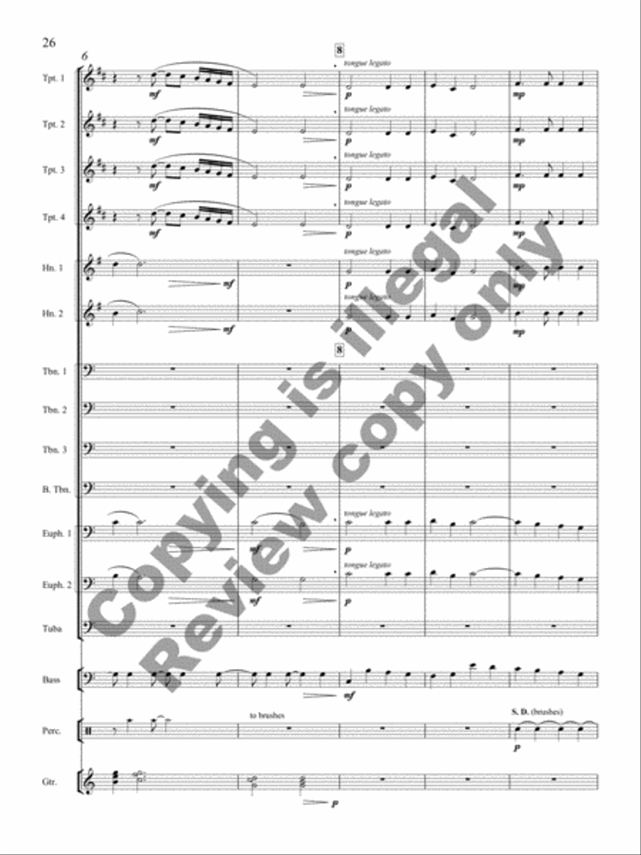 Christmas Brass Brass Band scores gallery preview page 11