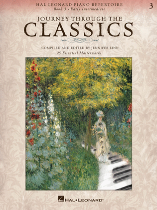 Book cover for Journey Through the Classics: Book 3 Early Intermediate