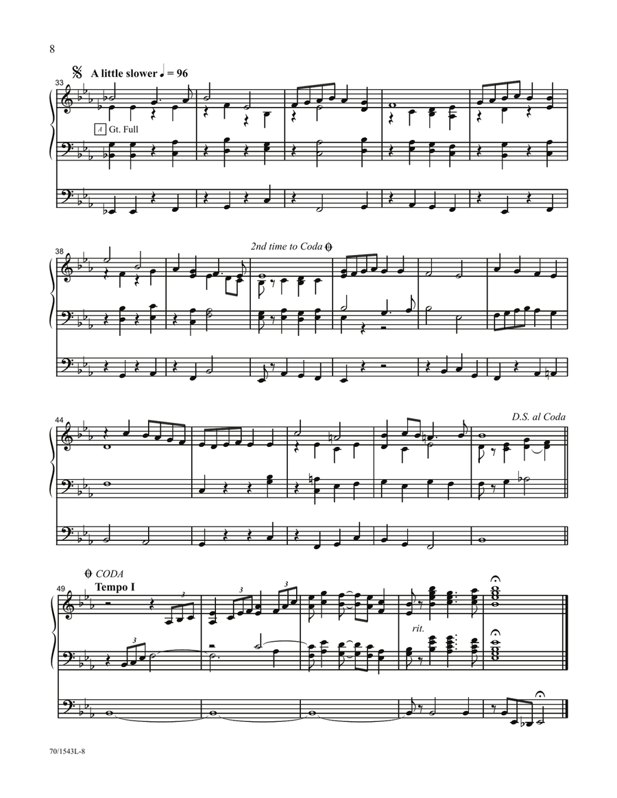 Risen and Exalted! (Digital Download) Easter scores gallery preview page 6