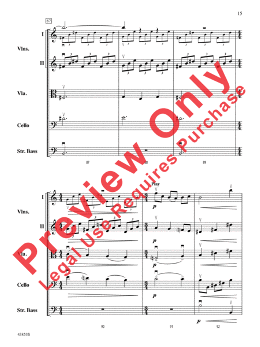 Miraj String Orchestra scores gallery preview page 16