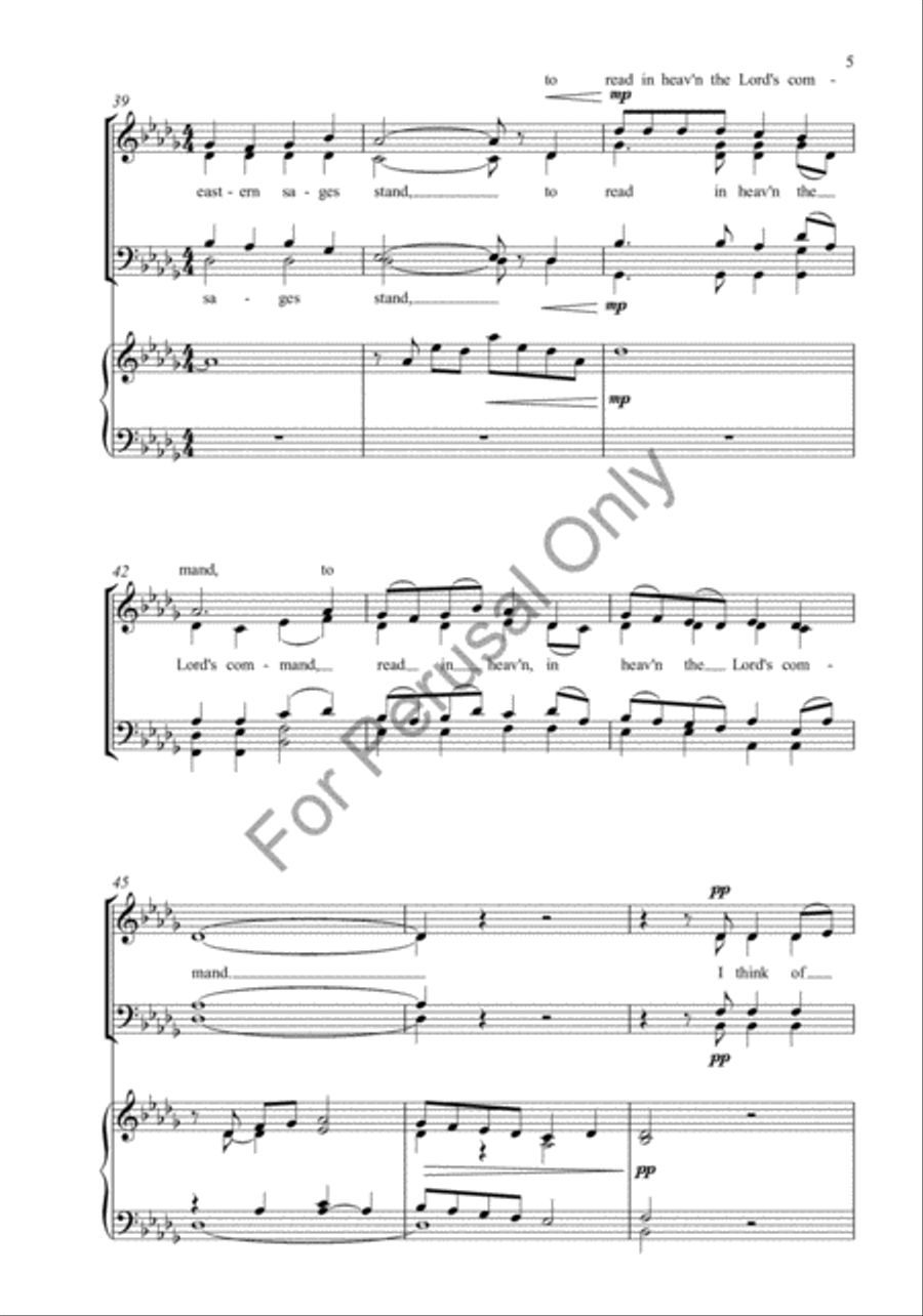Epiphany 4-Part scores gallery preview page 6