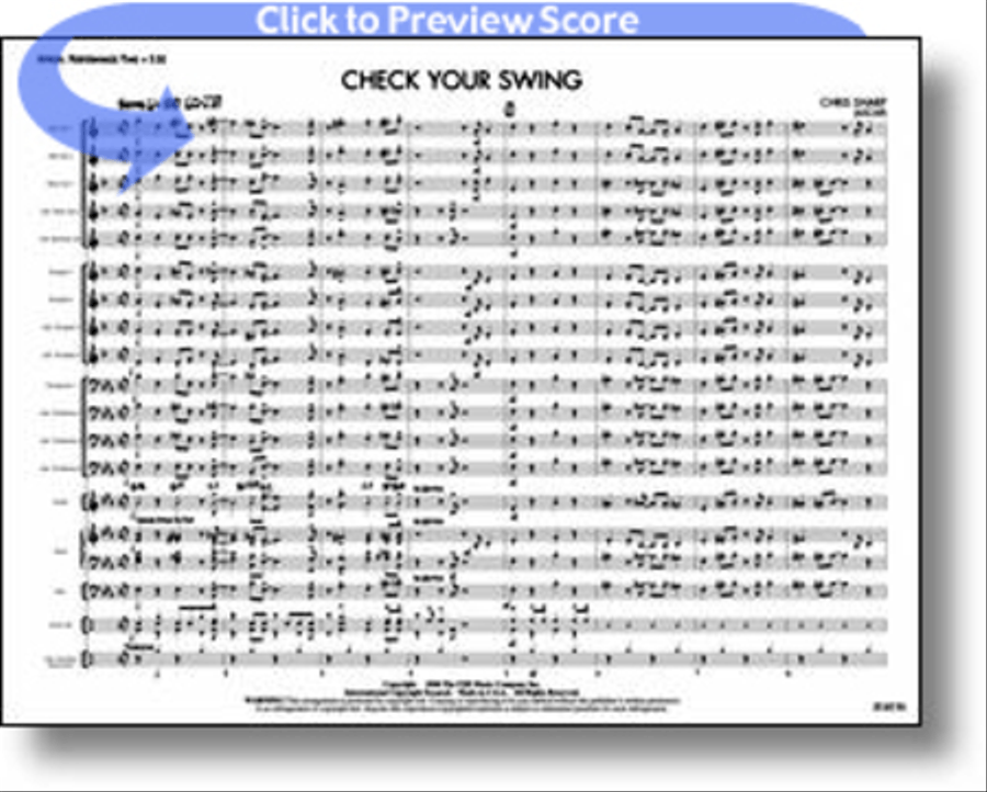 Check Your Swing Check Your Swing Jazz Ensemble scores gallery preview page 1