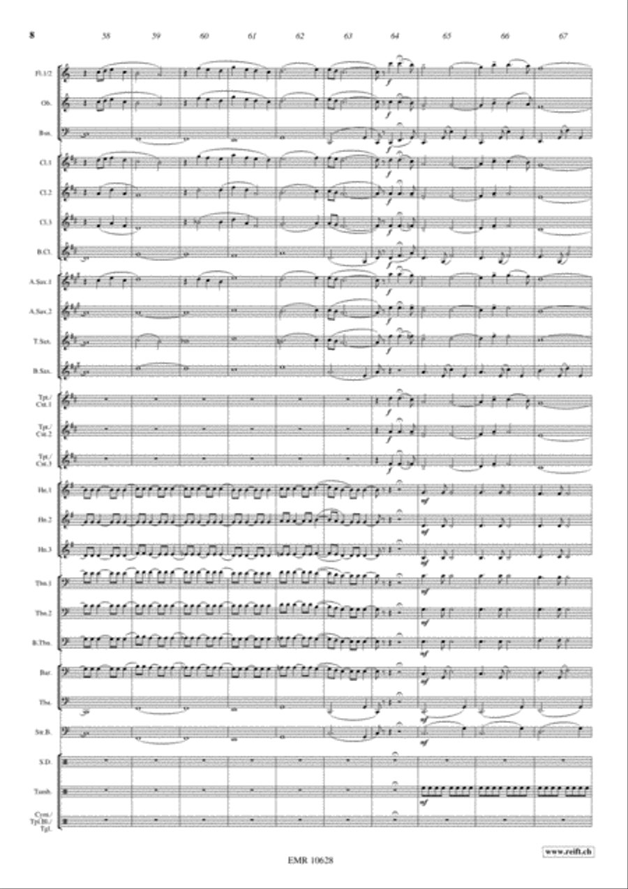 Bella Italia Bella Italia Concert Band scores gallery preview page 9