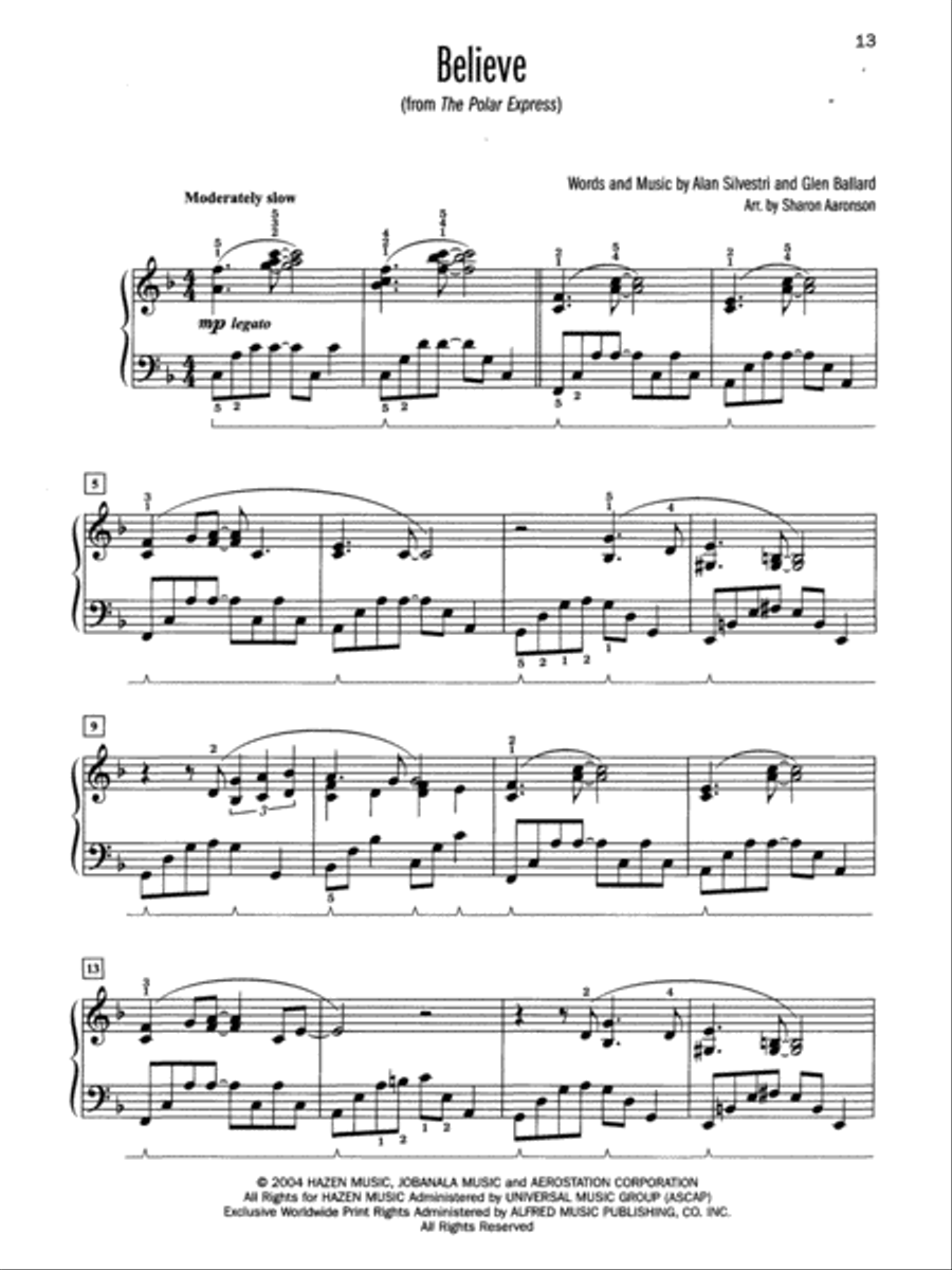 Top 10 Popular Christmas Piano Solo scores gallery preview page 3