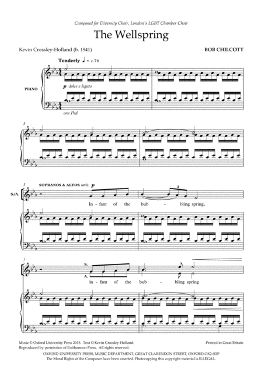 The Wellspring 4-Part scores gallery preview page 2