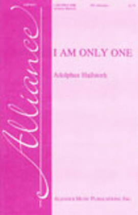 Book cover for I Am Only One