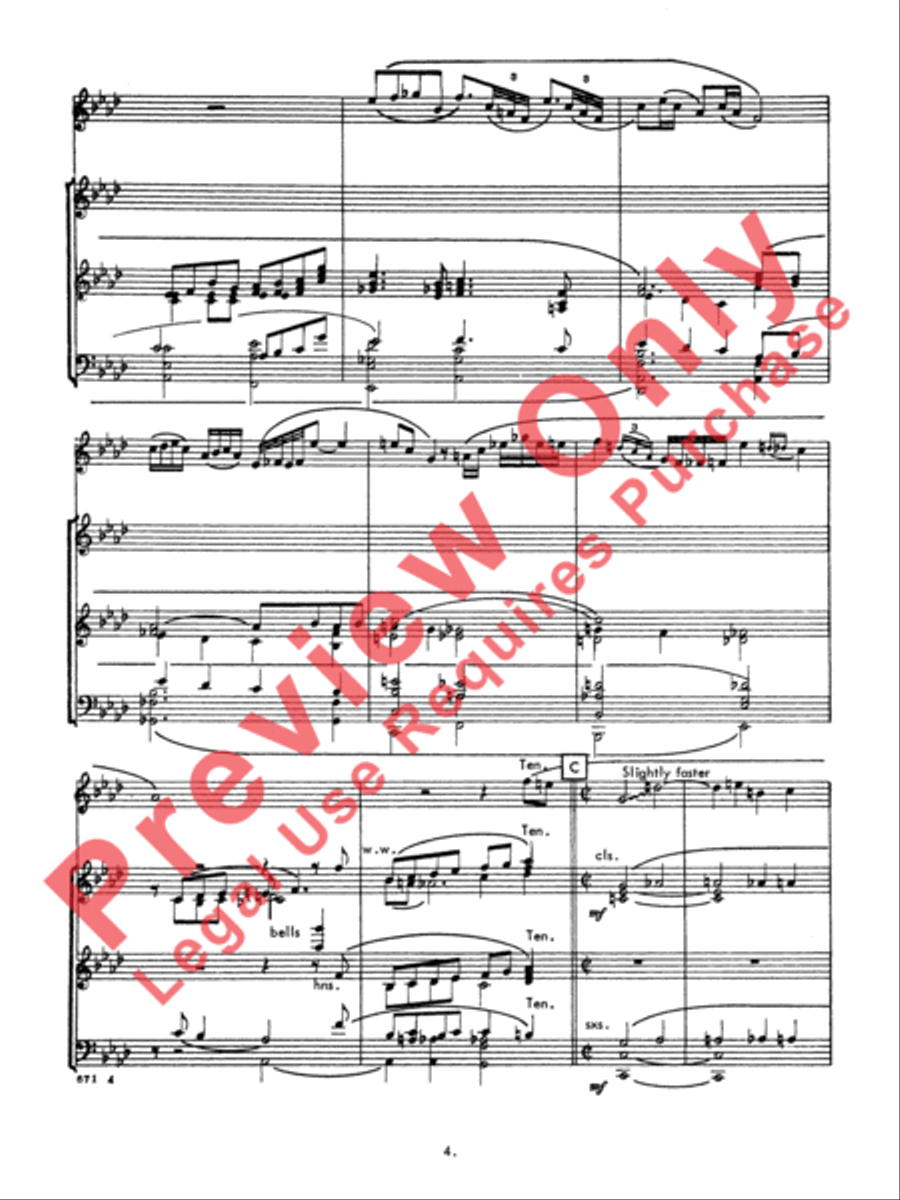 Persuasion Concert Band scores gallery preview page 7