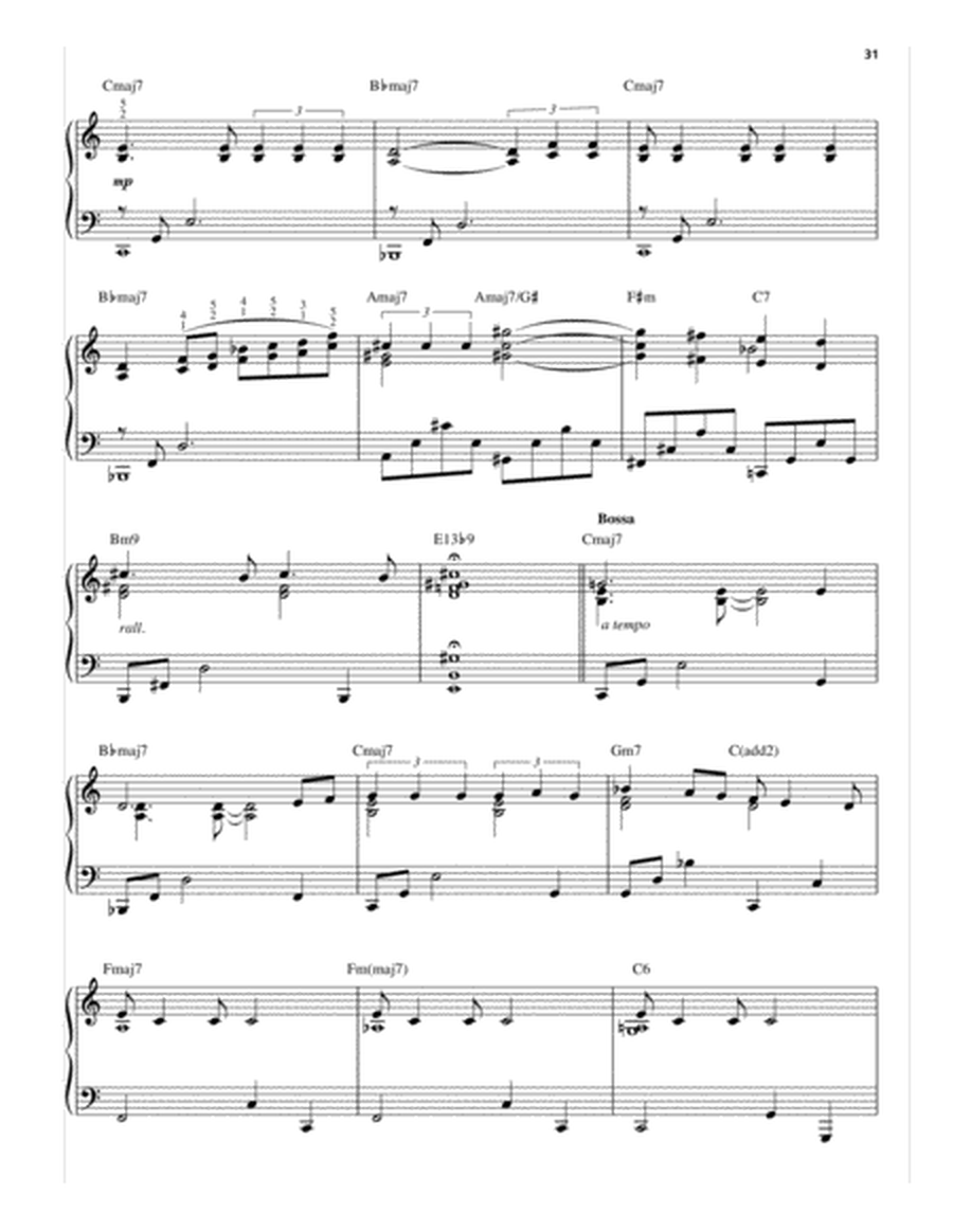Dindi [Jazz version] (arr. Brent Edstrom)