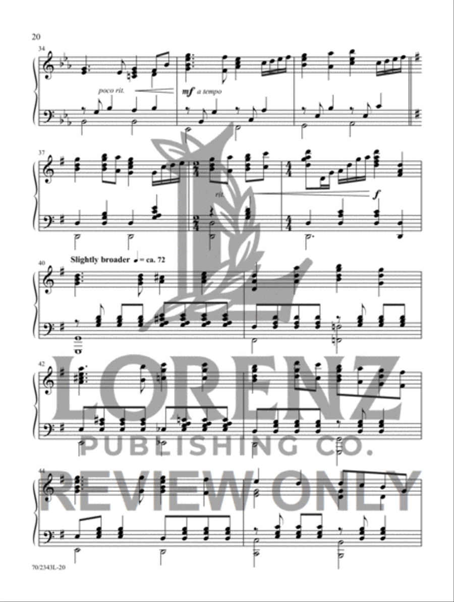 Wondrous, Redeeming Love Wondrous, Redeeming Love Piano Solo scores gallery preview page 15