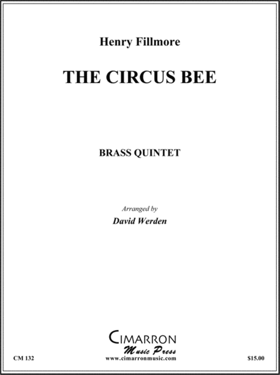 Circus Bee March Brass Quintet scores gallery preview page 1