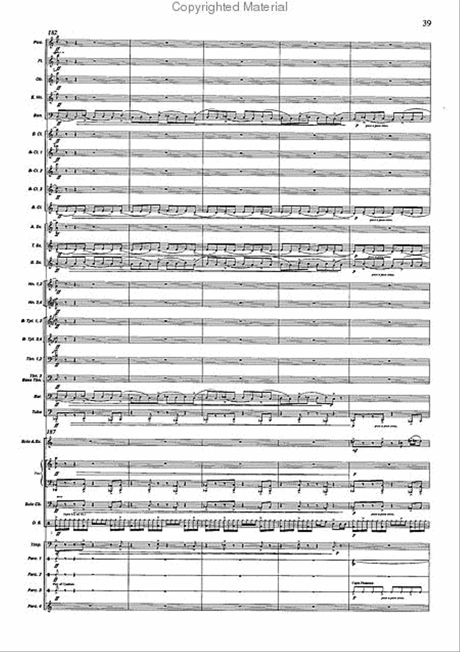 Concertango Concert Band scores gallery preview page 40