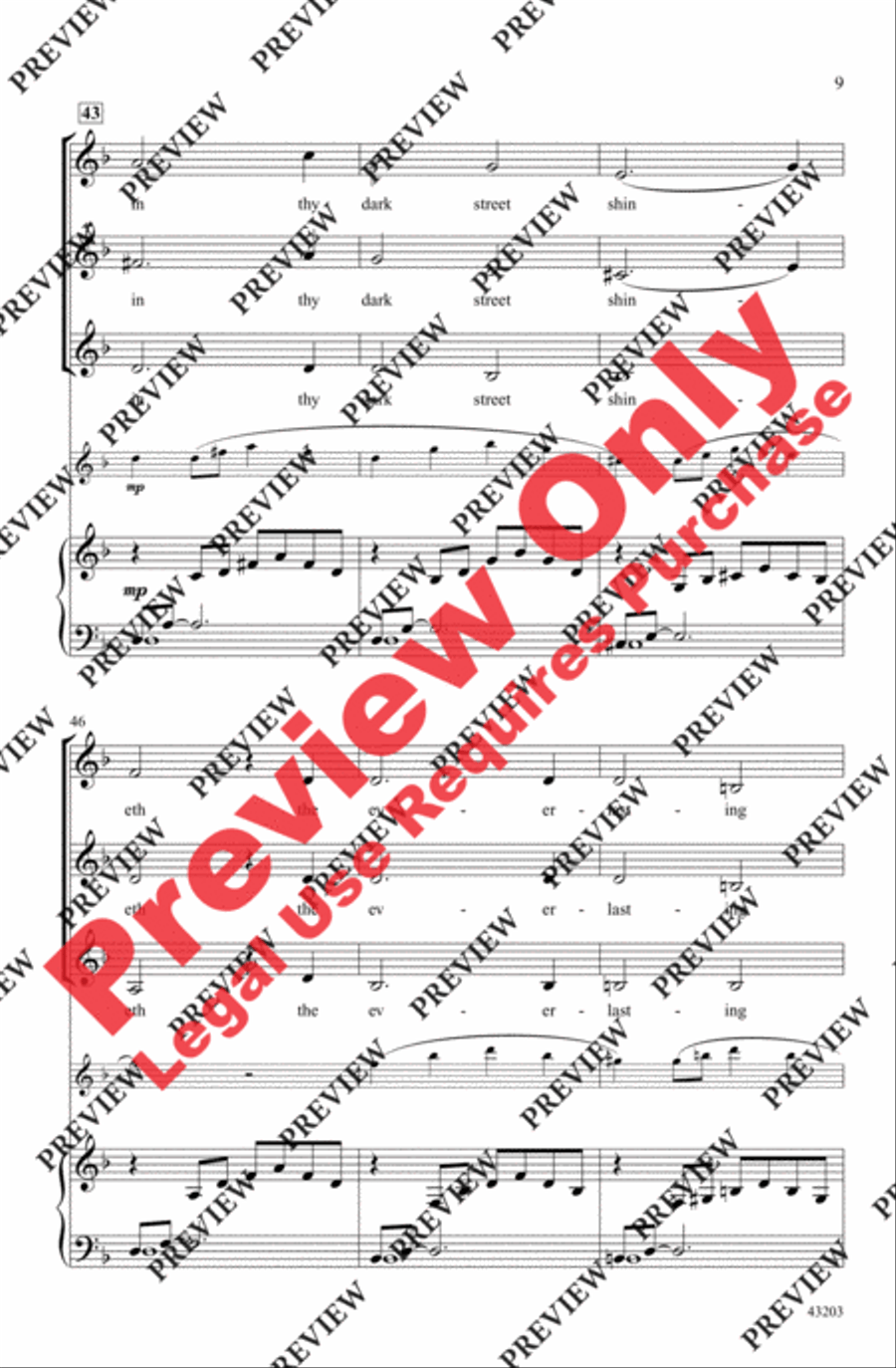 Prelude to Bethlehem Women's Choir scores gallery preview page 9
