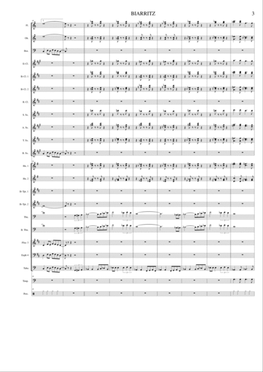 Biarritz Biarritz Concert Band scores gallery preview page 3