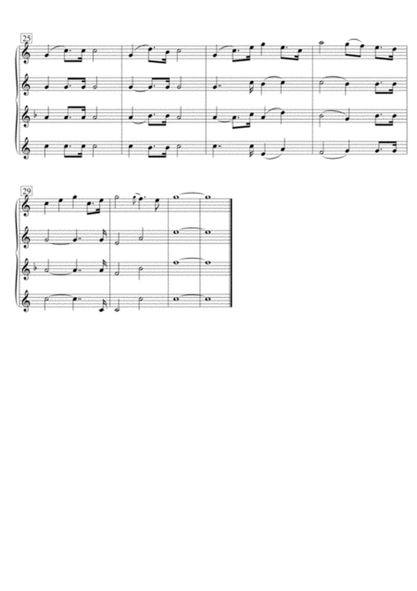 Brautchor "Treulich geführt" aus der Oper "Lohengrin" für Saxophon Quartett image number null