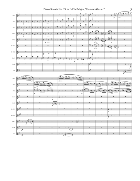 Hammerklavier Sonata, Movement 1