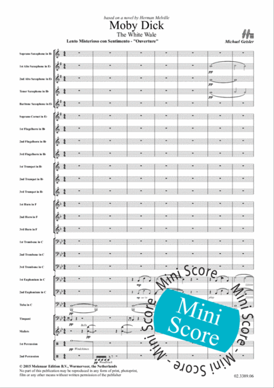 Moby Dick Fanfare Band scores gallery preview page 5