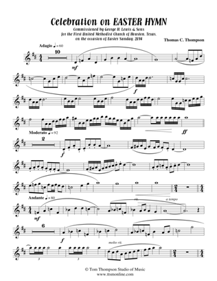 Celebration on EASTER HYMN (trumpet 1 score)