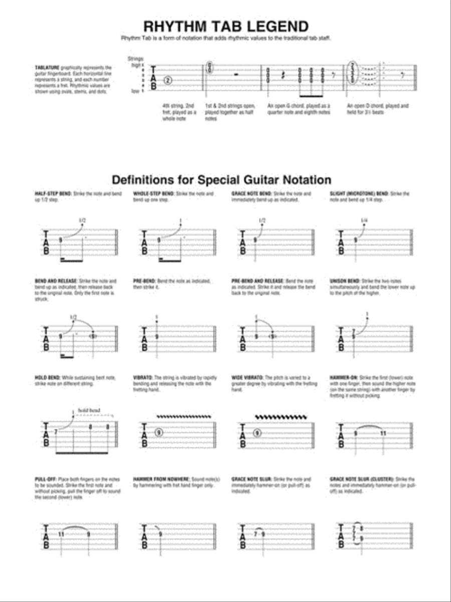 First 50 Rock Songs You Should Play on Electric Guitar Electric Guitar scores gallery preview page 7