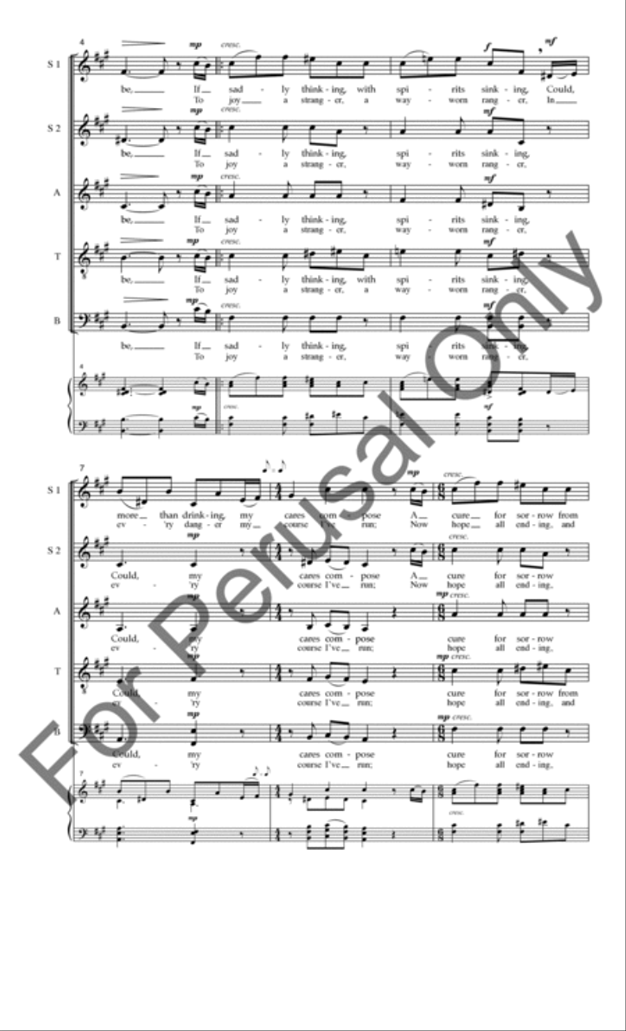 Let Us Be Merry SSATB scores gallery preview page 3
