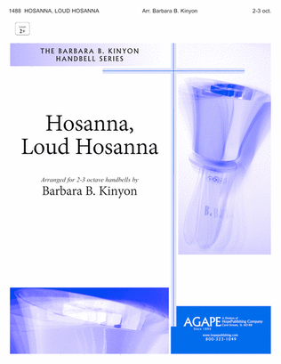 Book cover for Hosanna, Loud, Hosanna