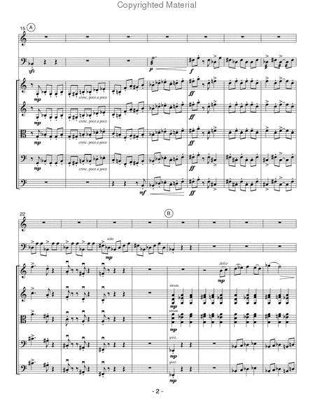 Rondo Bacchanale for Violin Solo, Timpani and String Orchestra image number null