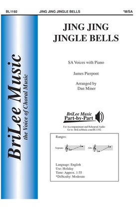 Book cover for Jing Jing Jingle Bells