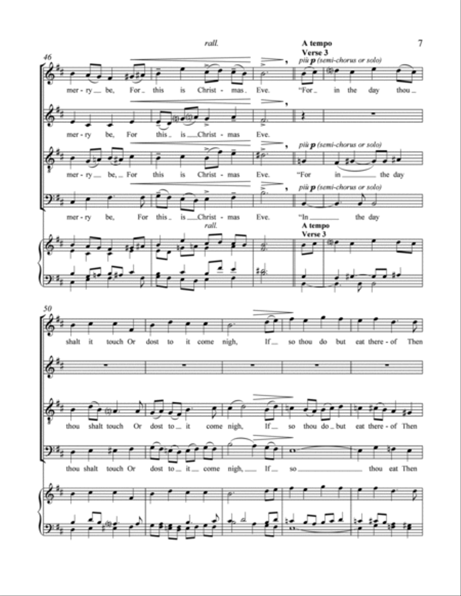 The Lord at first did Adam make 4-Part scores gallery preview page 6