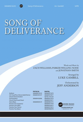 Song of Deliverance - CD ChoralTrax