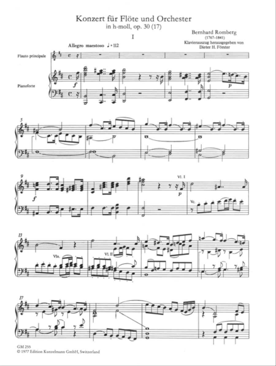 Concerto for flute Concerto for flute Flute Solo scores gallery preview page 2
