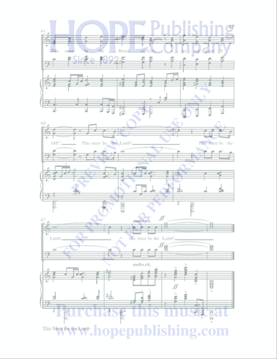 My Savior's Love My Savior's Love Listening CD scores gallery preview page 49