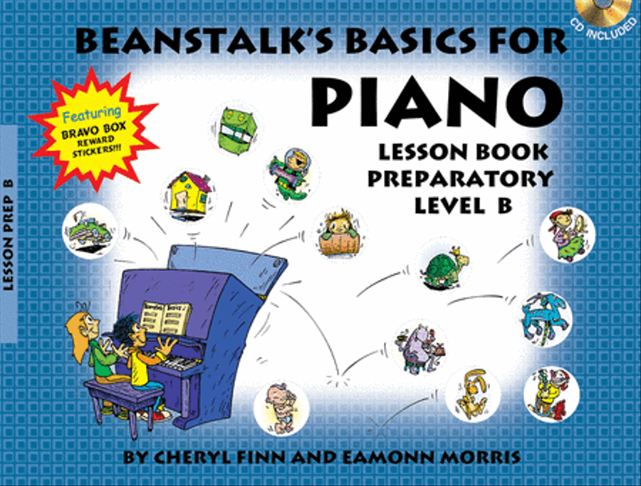 Book cover for Beanstalk's Basics for Piano