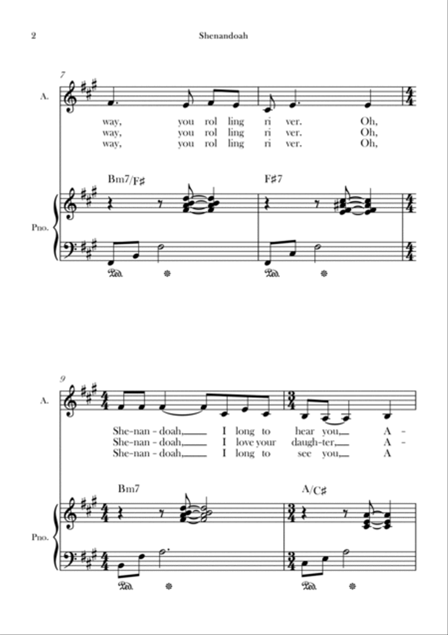 Shenandoah Chamber Music scores gallery preview page 2