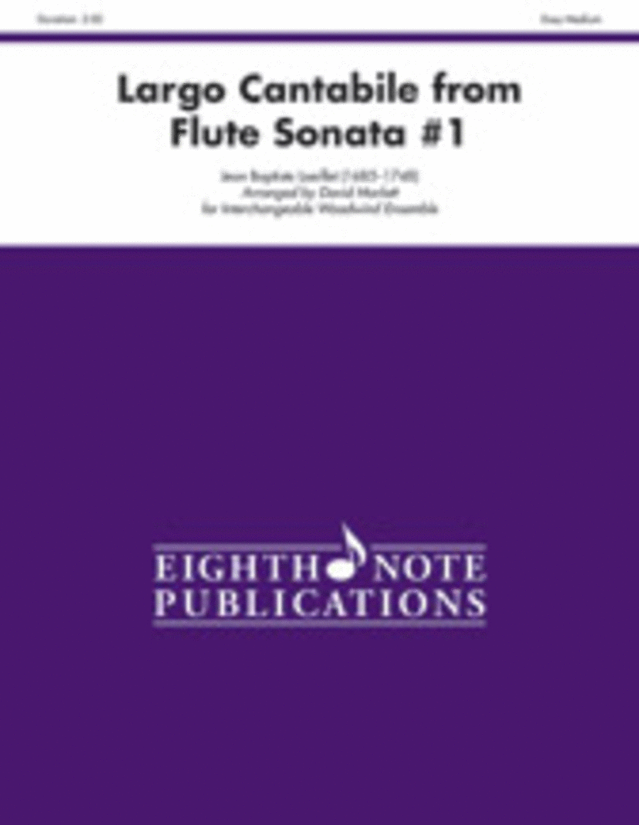 Largo Cantabile (from Flute Sonata #1)