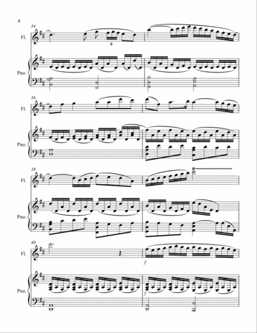 As The Deer Woodwind Duet scores gallery preview page 4