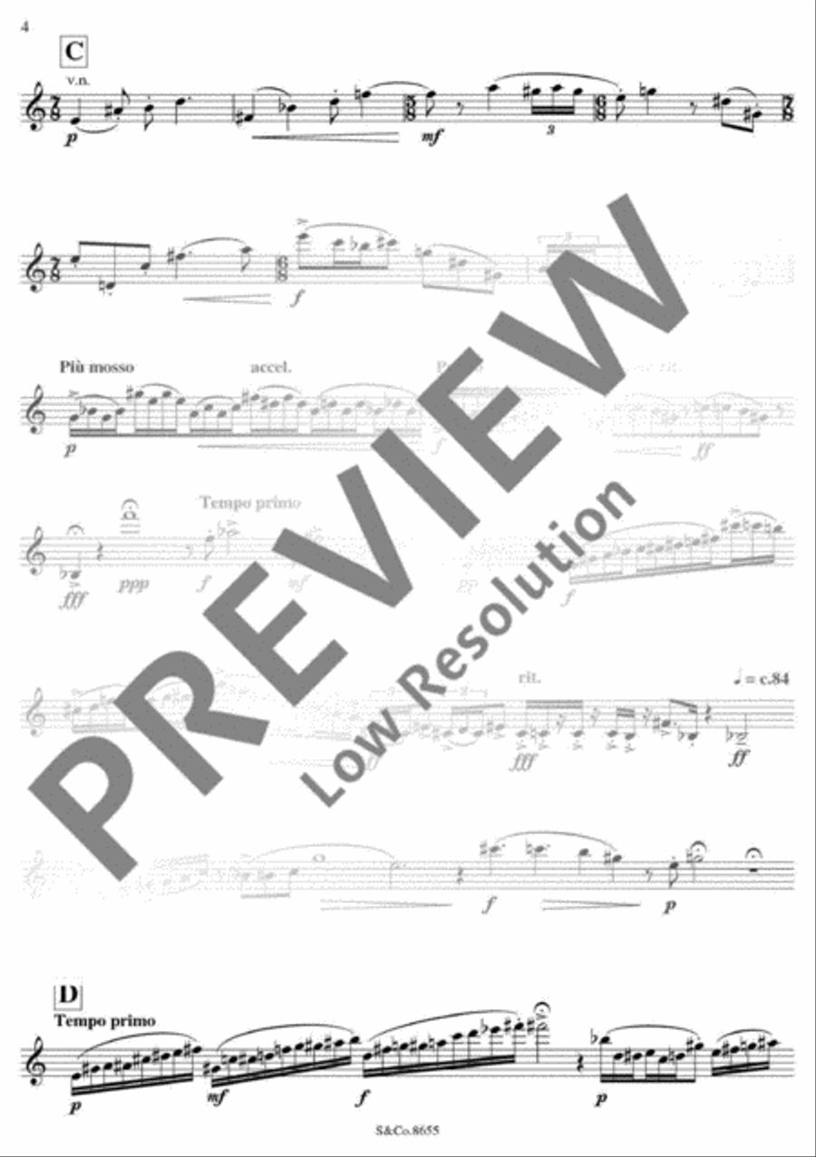 Amethyst Deceiver Amethyst Deceiver Oboe Solo scores gallery preview page 7
