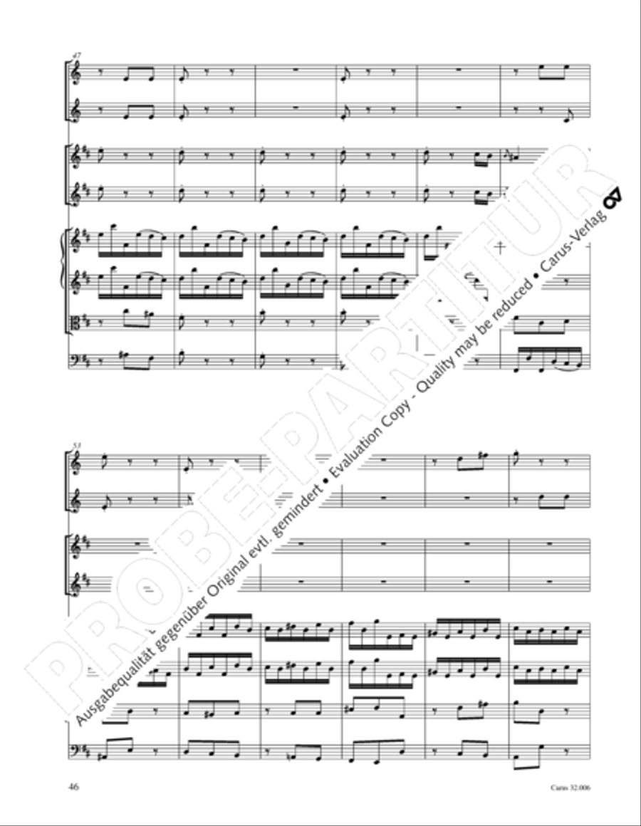 Gesamtausgabe Band 6 (Orchestermusik III: Sinfonien) Orchestra scores gallery preview page 63