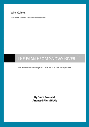 Book cover for The Man From Snowy River (main Title Theme)