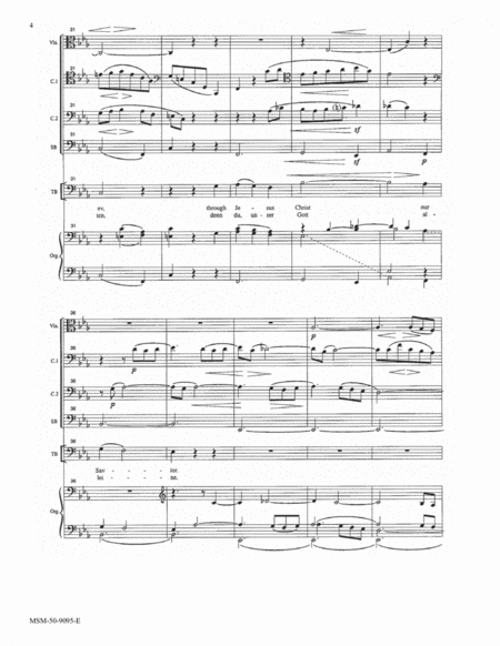 Grant Us Your Peace (Downloadable Full Score)