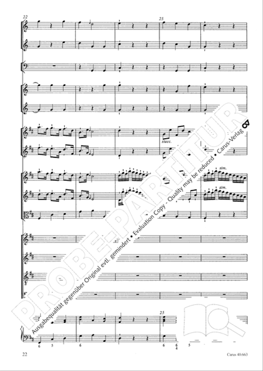 Mass in D minor (Missa in d) ATB scores gallery preview page 38