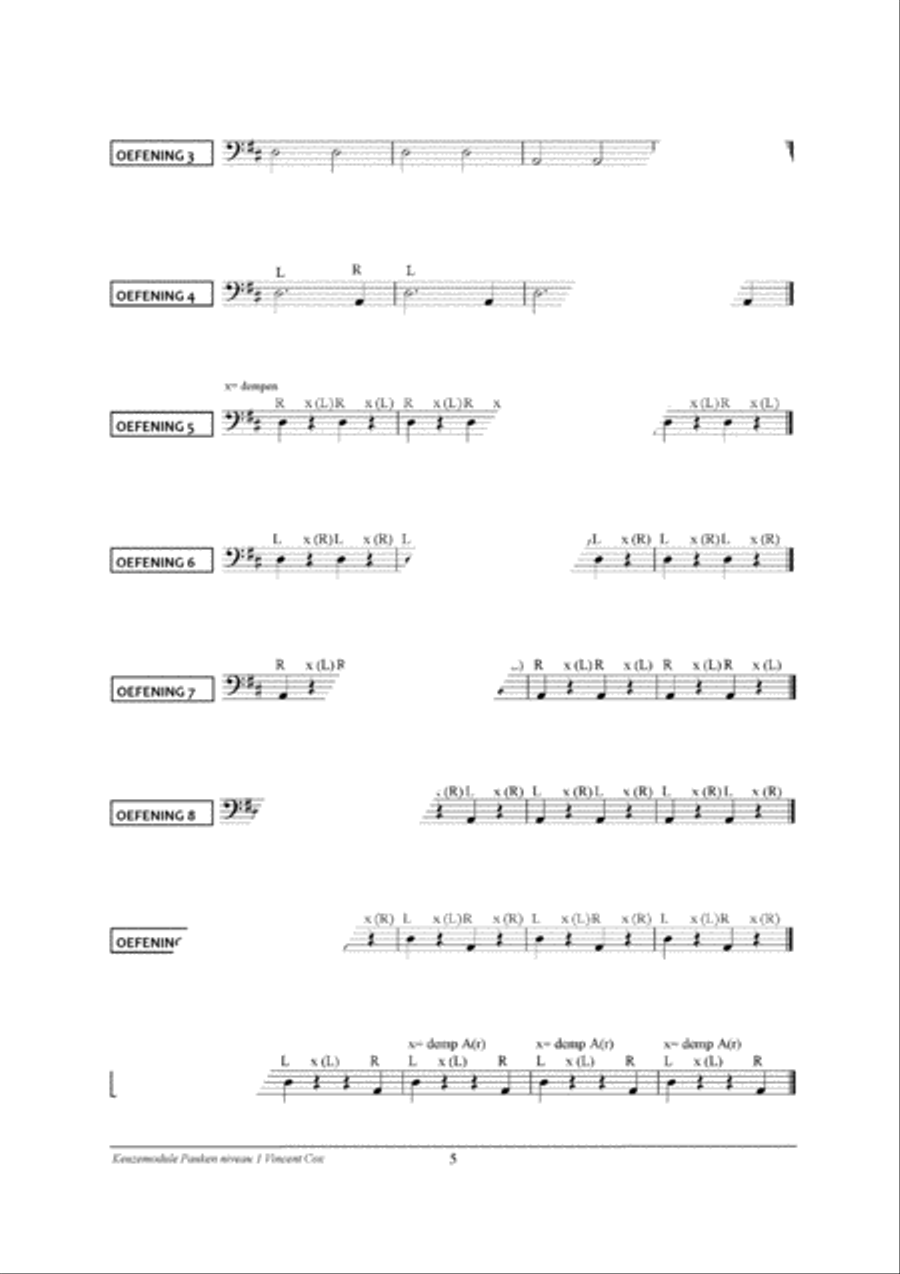 Percussion Modular: Pauken 1 Percussion scores gallery preview page 7