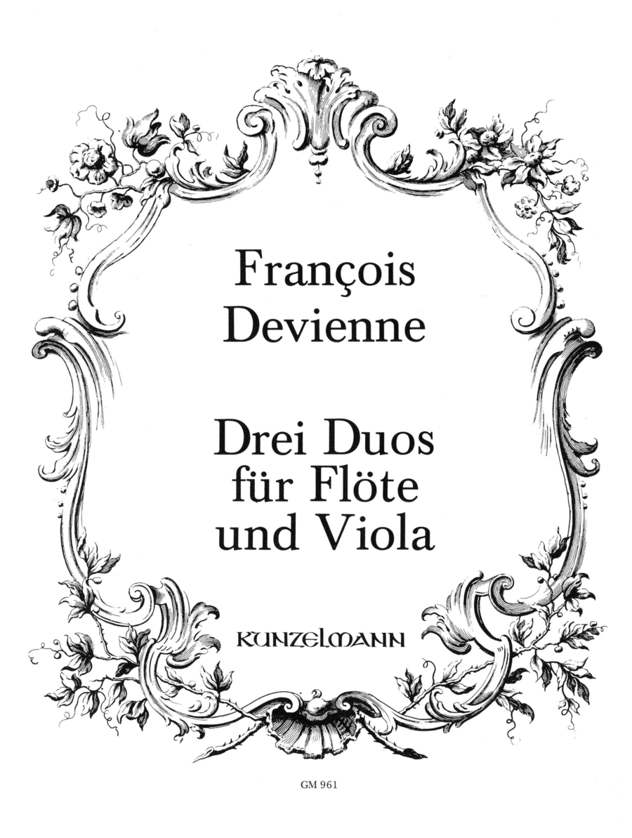 3 Duos Flute scores gallery preview page 1